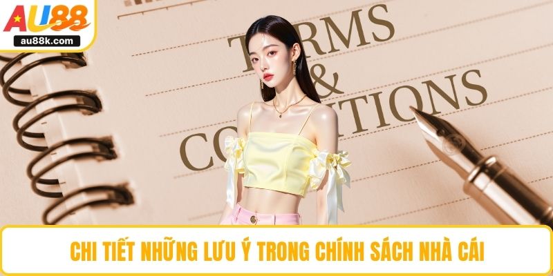 Chi tiết những lưu ý trong chính sách nhà cái